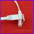 Cable de cable de conexión de red Cat5e cat6 cable plano / cable de conexión rj45